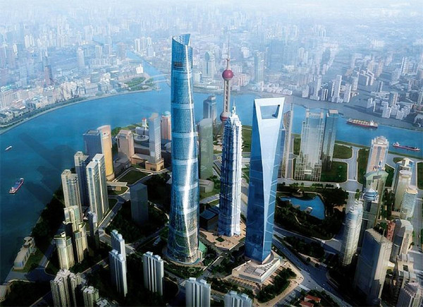 上海陆家嘴3大神器办公楼出租-上海中心，金茂大厦，环球金融中心
