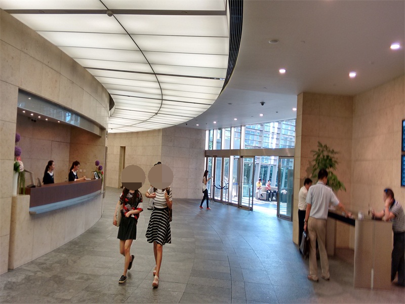 环球金融中心办公楼出租-写字楼大堂电梯