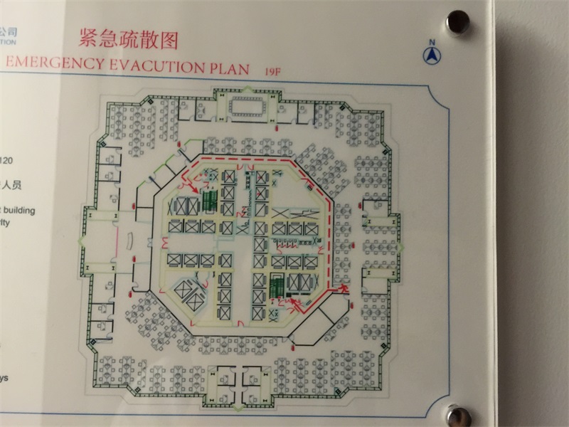 金茂大厦办公楼租金-写字楼平面图