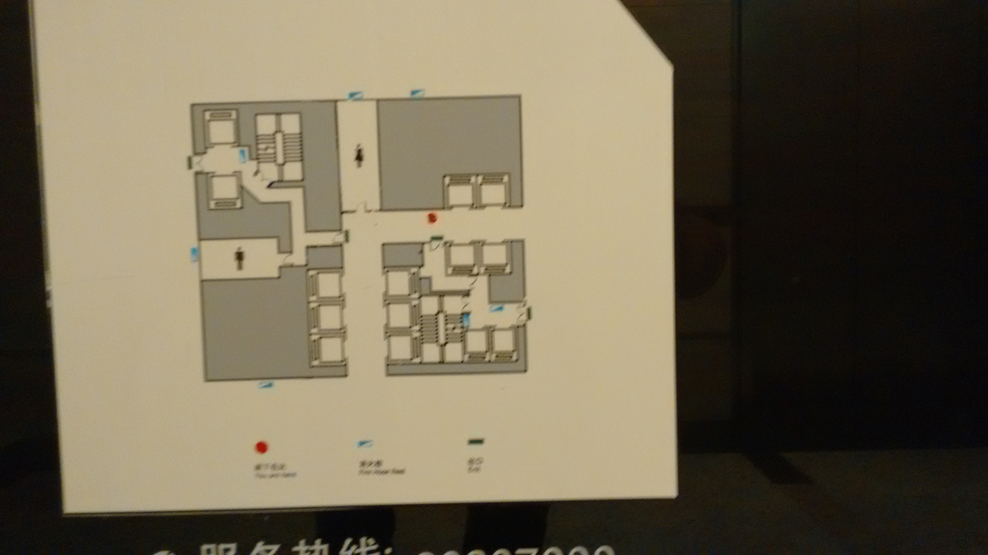 国金中心办公楼租金-写字楼平面图