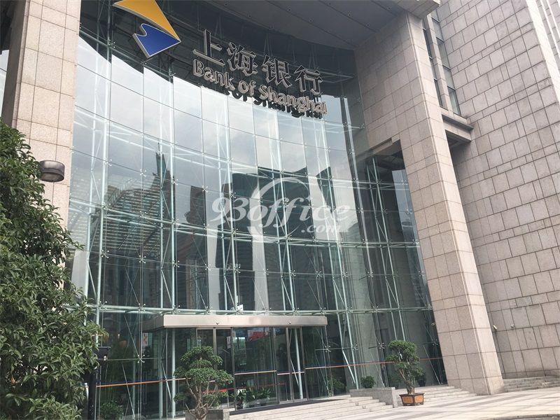 上海银行大厦写字楼租赁-办公楼入口