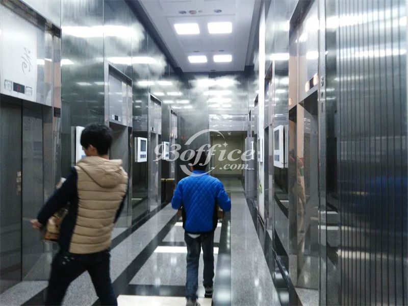 上海实业大厦办公楼出租-写字楼大堂电梯