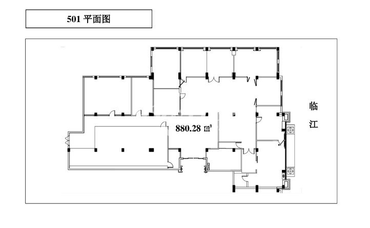 WE国际文化创意中心(外滩8号)办公楼租金-写字楼平面图