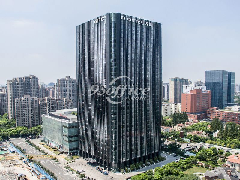 中华企业大厦（古北国际财富中心二期）写字楼出租-办公楼外立面