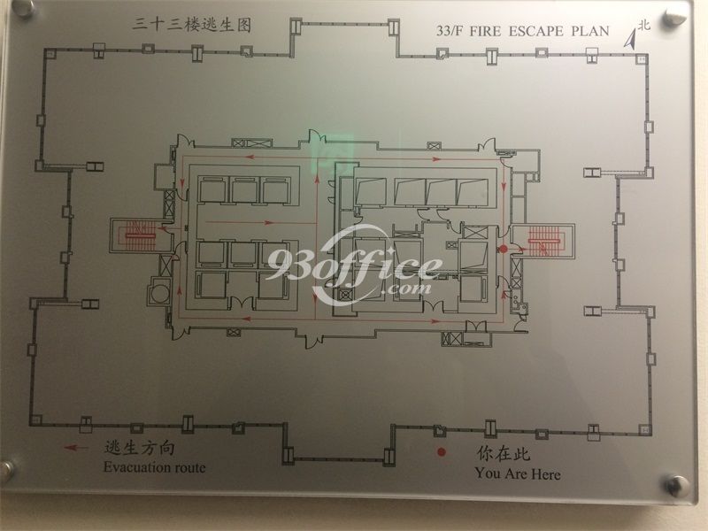 香港新世界大厦(K11)办公楼租金-写字楼平面图