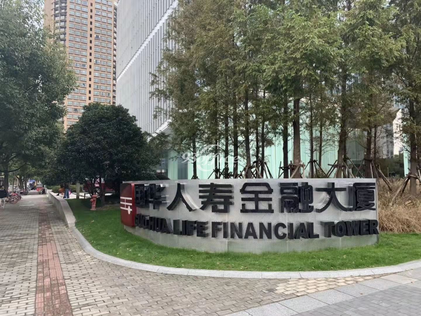 国华人寿金融大厦写字楼租赁-办公楼入口
