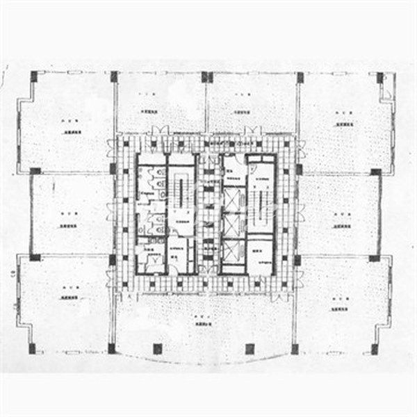 凯利大厦办公楼租金-写字楼平面图 