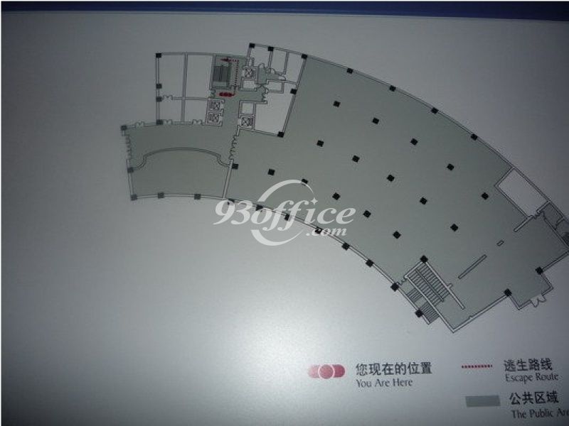 长宁科技大楼（绿地智造界）办公楼租金-写字楼平面图 