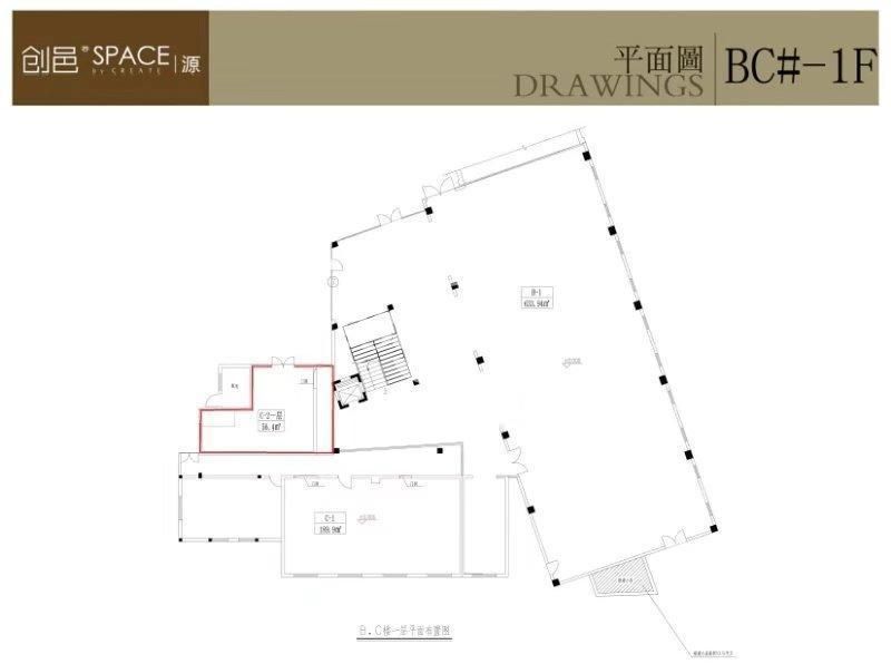 延安西路创邑SPACE源创意园区出租-平面图