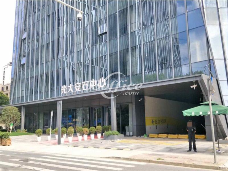 光大安石中心写字楼租赁-办公楼入口