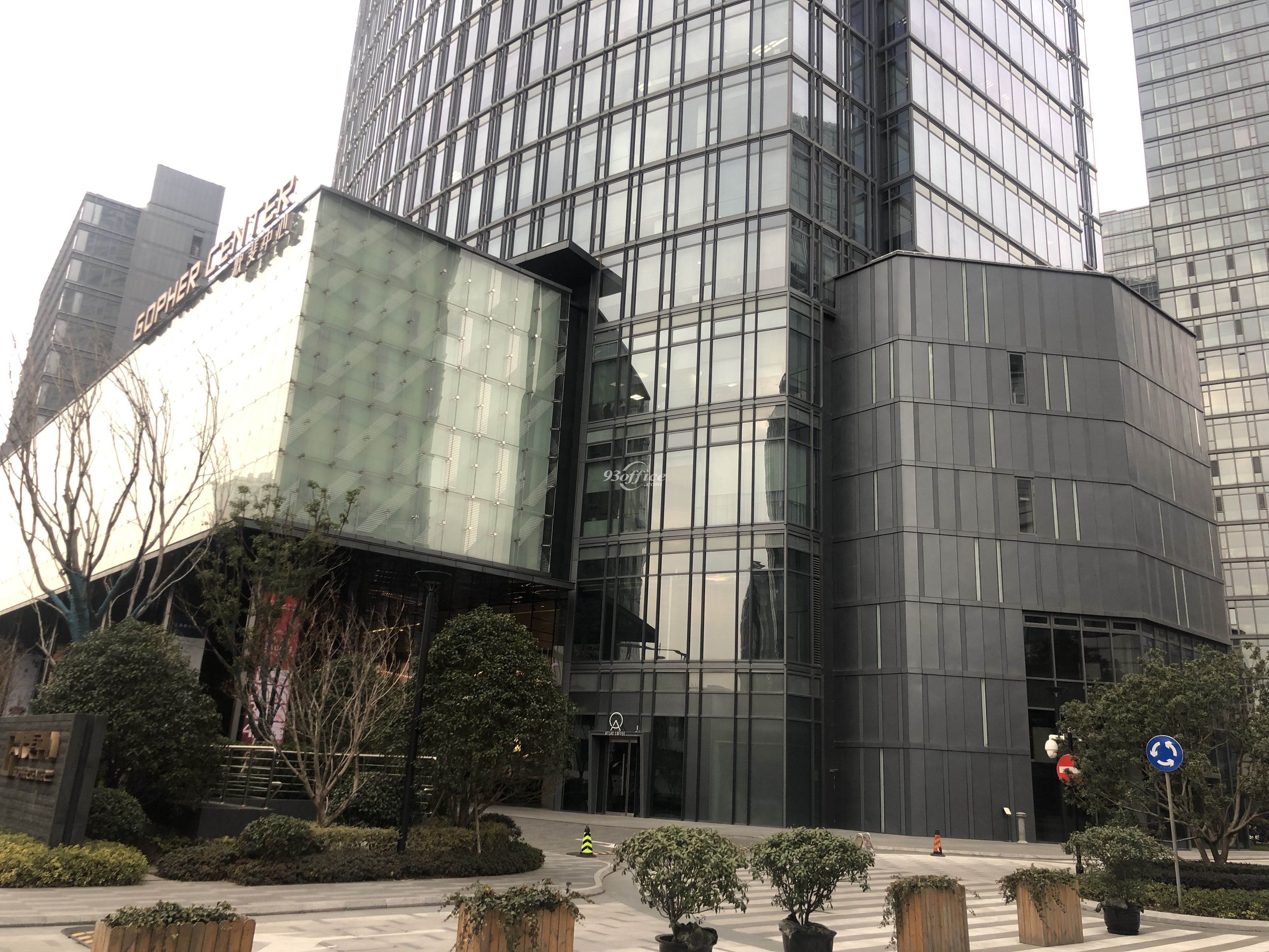 平安滨江金融中心（原歌斐中心）写字楼租赁-办公楼入口