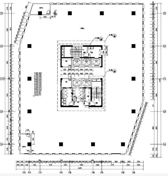 华大科技园办公楼租金-写字楼平面图