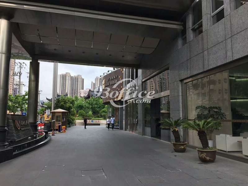 平高国际广场写字楼租赁-办公楼入口