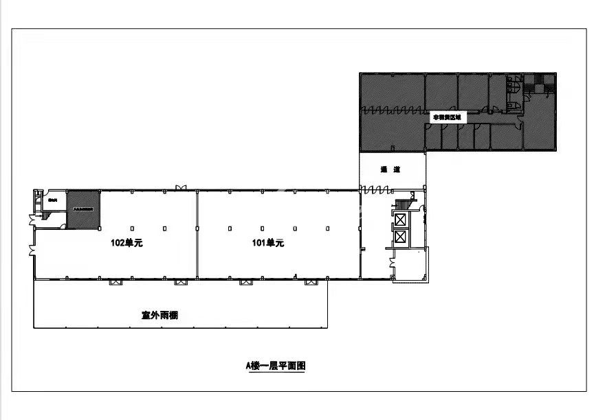 工艺美术品创意园区出租-平面图