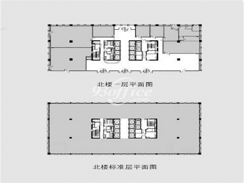 证大五道口办公楼租金-写字楼平面图