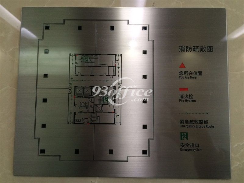 建工大唐国际广场办公楼租金-写字楼平面图