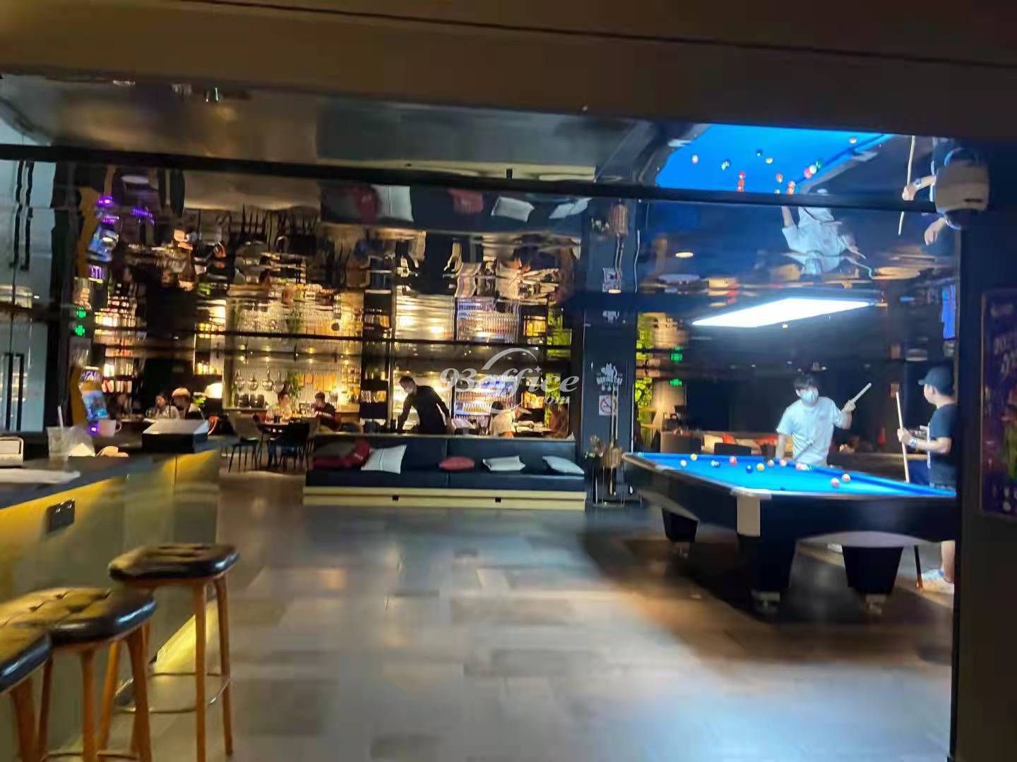 静安neo联合办公空间出租-休闲区