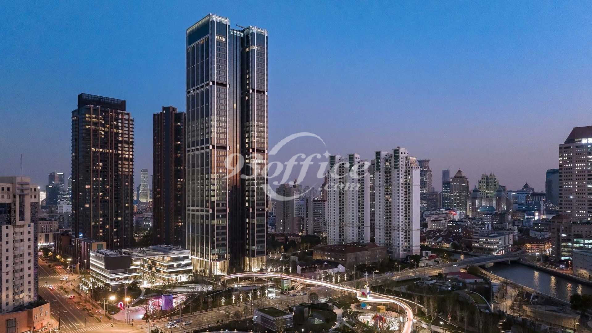 苏河湾中心写字楼租赁-办公楼外立面