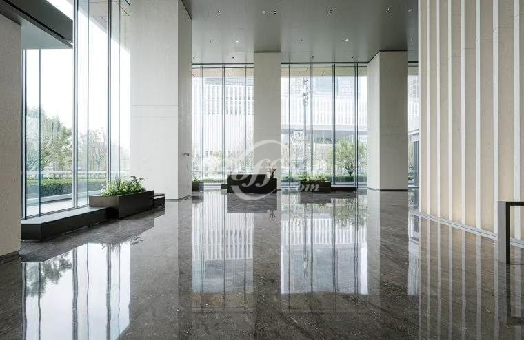 竹园商贸区保利浦开金融中心写字楼租金-办公楼大堂