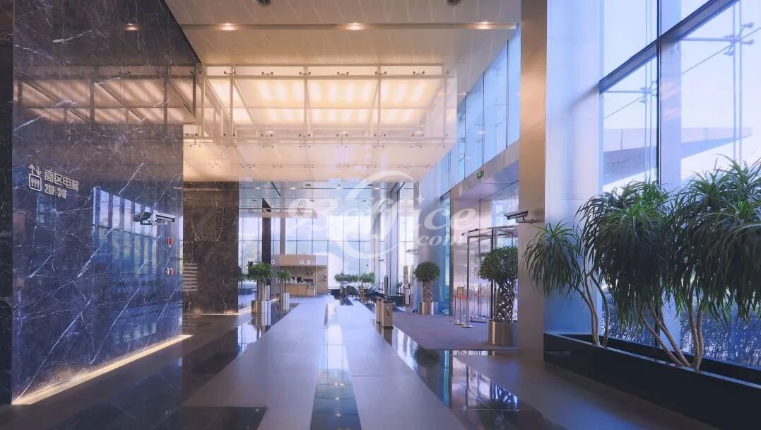 竹园商贸区中国石油上海大厦写字楼租金-办公楼大堂