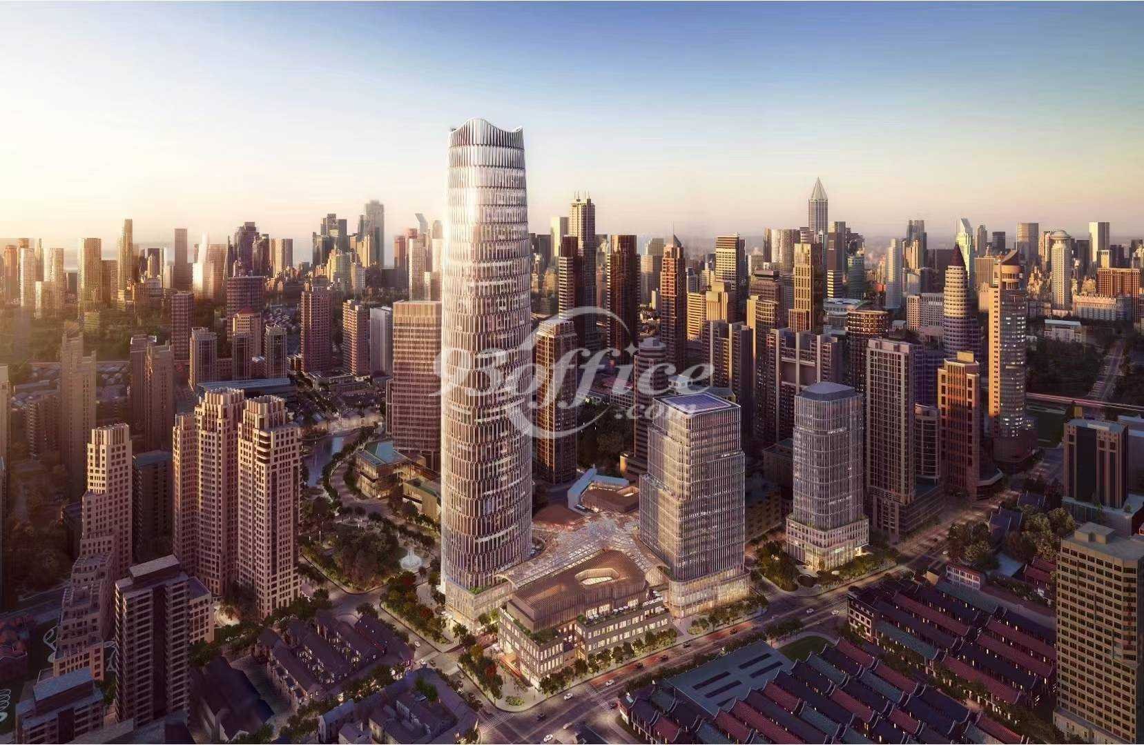 太平洋新天地商业中心写字楼出租-办公楼外立面
