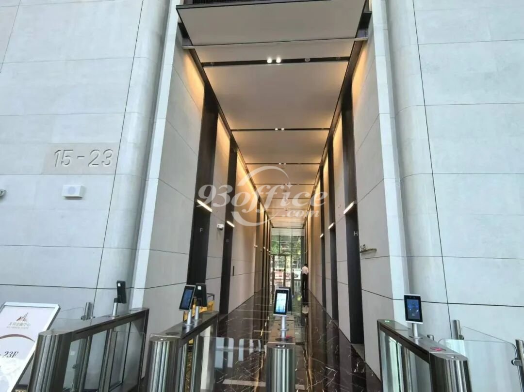 友邦金融中心写字楼出租-办公楼大堂电梯间