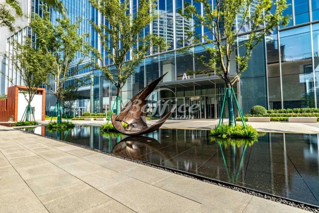 中交滨江广场写字楼出租--办公楼入口